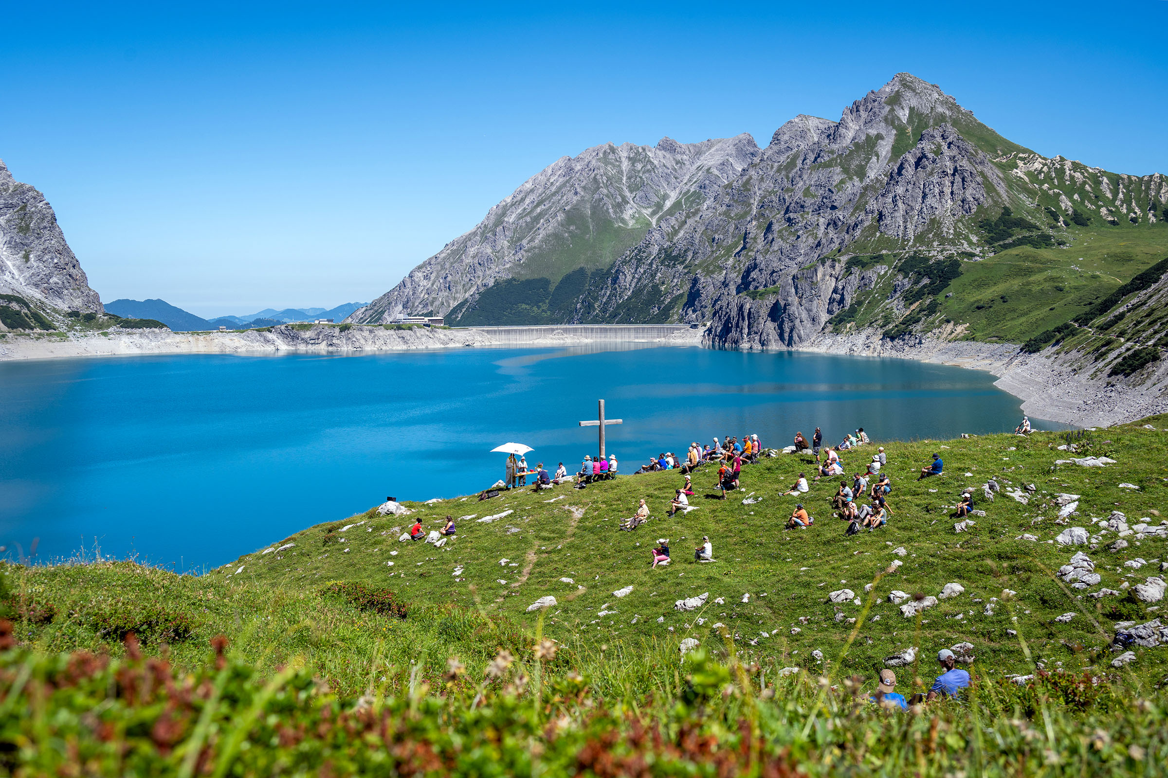Alpmesse am Lünersee