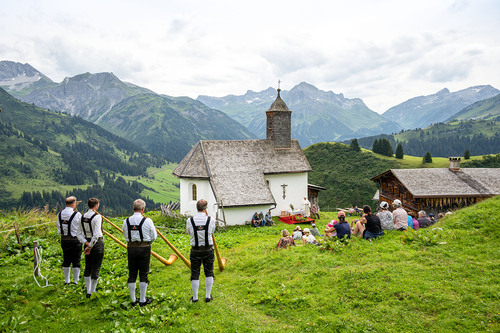 Alpmesse in Bürstegg / Lech